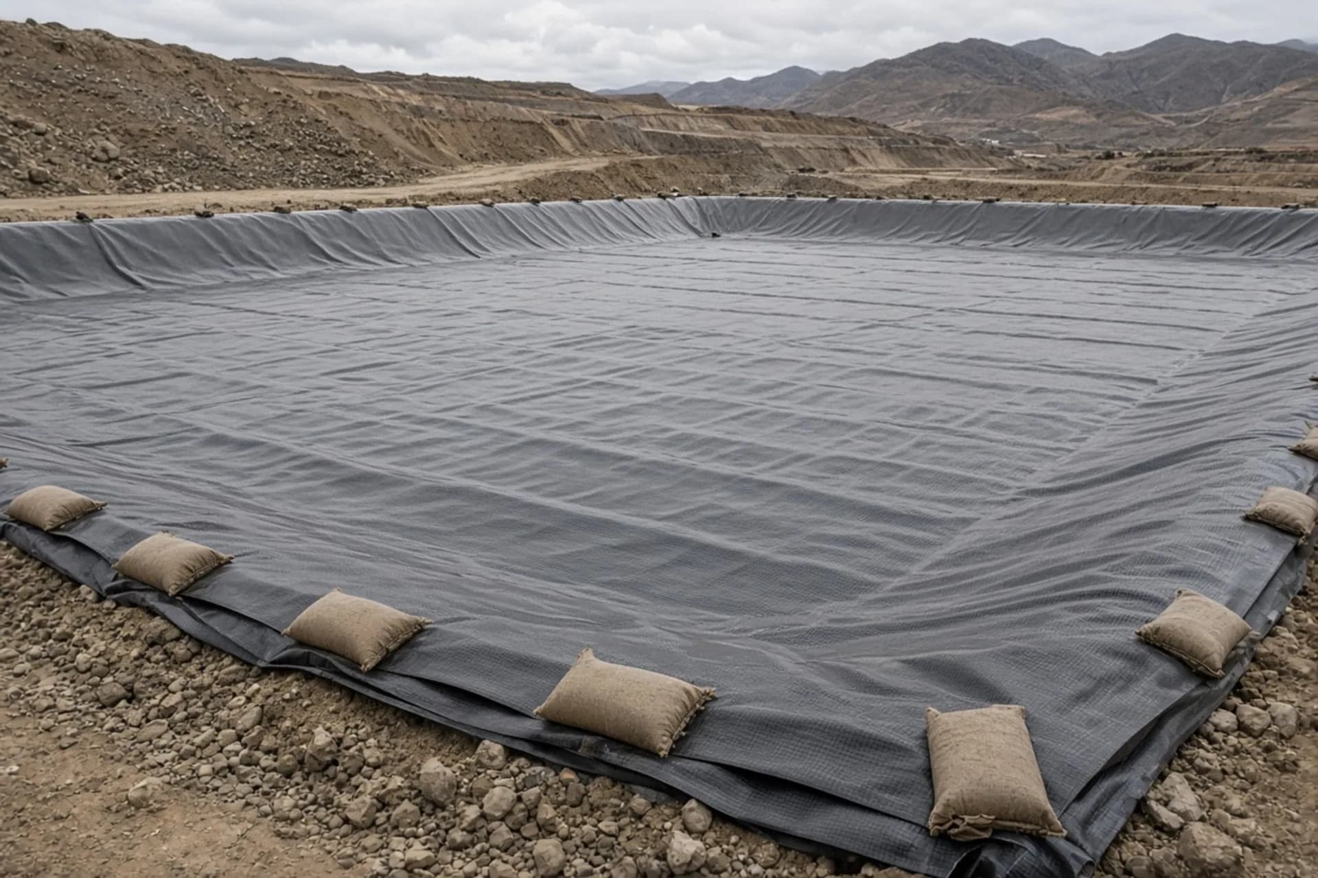 Geomembrana de PE Fortificada (Reforzada) — Vista general del producto