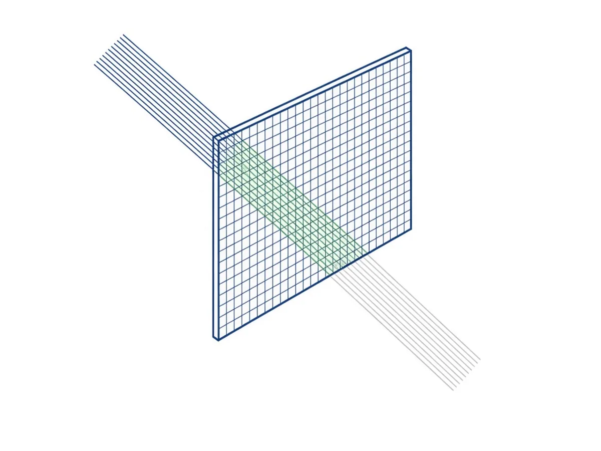 Esquema explicativo del término Porcentaje de sombra